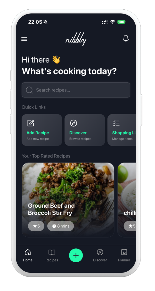 Nibbly - Recipe Manager